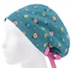 Медицинская шапочка женская HeadwearUniverse универсальная принт Цветочки на лугу - изображение 3