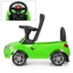 Детская Каталка Толокар для малышей Bambi Racer M 3147A-5 AUDI Зеленый звуковые и световые эффекты, прорезиненные колеса, багажник под сиденьем - изображение 3