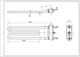 Тен Thermowatt для пральної машини Ariston TZO 170-SG-1800 L=170mm 1800W (C00087188-1) - зображення 6