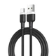 Кабель USB XO NB208 Type-C 2.4A black - изображение 1