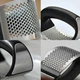 Пресс для чеснока измельчитель чеснокодавка Garlic Press из нержавеющей стали с пластиковой ручкой Черный - изображение 4