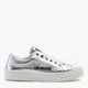 Trampki damskie skórzane Love Moschino JA15473G0EIF-0902 36 (22 cm) Srebrne (8054400664227) - obraz 1