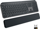 Клавіатура бездротова Logitech MX Keys Plus Advanced Wireless Illuminated Keyboard with Palm Rest Graphite (920-009416) - зображення 1