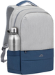 Plecak na laptopa RIVACASE Prater 7567 17.3" Grey/Dark Blue (7567 (Grey/Dark Blue)) - obraz 5