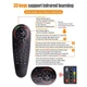 Android Smart TV Пульт Аэромышь Air Mouse G30s с голосовым управлением + 33 обучаемых кнопки - изображение 4