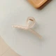 Заколка Краб для волос ANbeauty Полупрозрачный 13 см Peach (AN0103125) - изображение 2