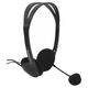 Гарнітура Esperanza Headset EH102 Black з мікрофоном провідні Чорні - зображення 1