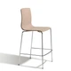Напівбарний стілець SCAB Design Alice 2576 Dove Grey - зображення 2