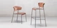 Барний стілець SCAB Design Lisa Wood 2854 Nickel Oak - зображення 3