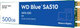SSD диск Western Digital Blue SA510 500GB M.2 PCIe 3.0 x4 NAND TLC (WDS500G3B0B) - изображение 2