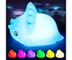 Дитячий силіконовий LED нічник милий динозавр dinosaur Losso. RGB світлодіодний світильник 7-колірний режим LJC-150 Sleep Lamp на акумуляторі - зображення 4