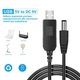 Кабель живлення USB to DC 5.5 x 2.1 мм 9 В для роутера, маршрутизатора, настільної лампи - зображення 1