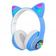 Наушники Bluetooth TUCCI STN28 Blue c ушками - изображение 1