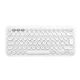Клавіатура Logitech K380 Multi-Device Bluetooth UA Off-White (920-009868) - зображення 1