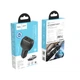 Автомобільний зарядний пристрій HOCO Z36 Leader dual port car charger set(Type-C) Black (6931474727770) - изображение 2
