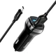 Автомобільний зарядний пристрій HOCO Z40 Superior dual port car charger set (Micro) Black (6931474739698) - зображення 4