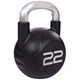Гиря PU с хромированной ручкой Кроссфит Zelart 22кг (PU, черный) (TA-2681-22) - изображение 2