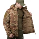 Куртка бушлат тактическая Military Rangers Pro (полиэстер, хлопок, наполнение хлопок, размер M Камуфляж Multicam) (ZK-M301 Камуфляж Multicam_M) - изображение 6