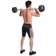 Штанга фиксированная изогнутая обрезиненная Zelart Rubber Hexagon Barbell TA-6231 50 кг Черный (58363128) - изображение 8