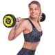 Штанга фиксированная прямая Zelart Urethane Barbell TA-2689 15 кг Зелено-черный (58363124) - изображение 7