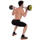Штанга фиксированная изогнутая Zelart Urethane Barbell TA-2690 35 кг Зелено-черный (58363127) - изображение 8