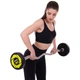 Штанга фиксированная изогнутая Zelart Urethane Barbell TA-2690 20 кг Зелено-черный (58363127) - изображение 6