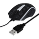 Мышь игровая компьютерная JEQANG JM-812 с RGB подсветкой, проводная Black - изображение 4