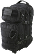 Рюкзак тактичний KOMBAT UK Hex-Stop Small Molle Assault Pack Чорний 28 л (kb-hssmap-blk) - зображення 1