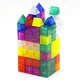 Розвиваюча іграшка магнітні блоки із завданнями YJ Magnetic Cube Blocks YJ9004 34 деталі - зображення 3