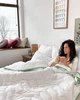 Ковдра Arcloud зимова з просоченням Floral Aloe Vera 200х220 см - зображення 7