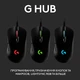 Миша Logitech G403 Hero Gaming Mouse USB Black (910-005632) - зображення 4