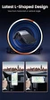 Автотримач для телефону Ugreen LP290 Waterfall-Shaped Magnetic Black (6957303893171) - зображення 5