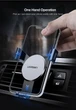 Samochodowy uchwyt do telefonu Ugreen LP130 Gravity Drive Air Vent Mount Deep Black (6957303849079) - obraz 2