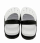 Сабо унисекс Luck Line Белый с черным (3021 white-black (41 (26,5 см))) - изображение 2