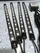 Подсветка ног в авто от прикуривателя - Светодиодная подсветка салона авто RGB (РГБ) led, Bluetooth APP, 4 х 22см, влагозащитная (31385) - изображение 3