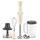 Блендер занурювальний KitchenAid з аксесуарами кремовий 5KHBV83EAC - зображення 1