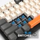 Ультракомпактна MAMBASNAKE K3 Pro Mini дротова 98-клавішна механічна клавіатура з RGB, спіральний кабель USB Type-C, металевий авіаційний пружинний роз’єм TPU. Колір - Чорний. Англійська розкладка ( ENG ) - зображення 2