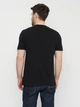 Футболка хлопковая длинная мужская Armani Exchange 11006.1 S Черная - изображение 2