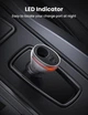 Автомобільний зарядний пристрій Ugreen CD204 Car Charger 2 x USB Silver (6957303867127) - зображення 6