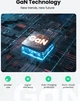 Сетевое зарядное устройство Ugreen CD244 USB-A + 2 x USB-C 65 Вт GaN Tech Fast Charger Серое (UGR-10335) - изображение 6