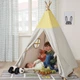 Палатка IKEA ХОВЛИГ, бежевый, желтый, 805.348.76 - изображение 3