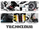Конструктор Technique 8607 гоночная машина, масштаб 1:14, 1275 деталей - изображение 3