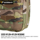 Тактическая медицинская сумка IDOGEAR BG3523 MOLLE First Aid EMT Utility Pouch IFAK охотничья нейлоновая сумка первой помощи Мультикам - изображение 4