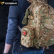 Тактическая медицинская сумка IDOGEAR BG3523 MOLLE First Aid EMT Utility Pouch IFAK охотничья нейлоновая сумка первой помощи Мультикам - изображение 12