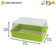 Клетка для хомяков и морских свинок Ferplast Mini Duna Multy 55х39х27 см Зеленая (57074499) - изображение 2