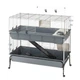 Клетка для кроликов Ferplast Rabbit 120 Double 118х58х102 см. с подставкой на колесах (57047817ZP) - изображение 3