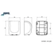 Электросушилка Jofel AA19600 AVE 1400 Вт - изображение 3