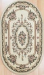 Коврик Heat-Set 6199B Cream овал 80х160 см Кремовый - изображение 1