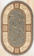 Килимок Heat-Set 0664A L.Mould овал 70х110 см Сірий - зображення 1