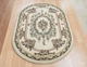 Коврик Heat-Set 6199B Cream овал 80х160 см Кремовый - изображение 2